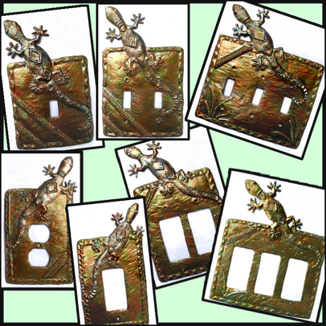 Metal switchplate covers - Light switch covers